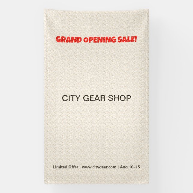 Bannières extérieures grand format en vinyle | Imp (Verticale)