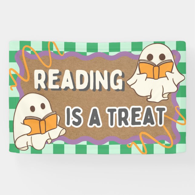 Bannières Halloween pour la bibliothèque de la cla (Horizontal)