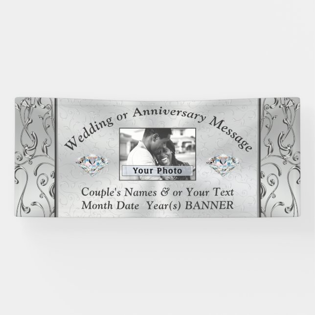 Bannières photo personnalisées pour n'importe quel (Horizontal)