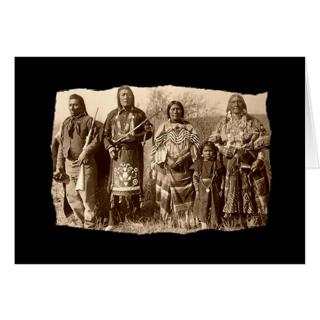 Bannock amérindienne vintage (Devant horizontal)