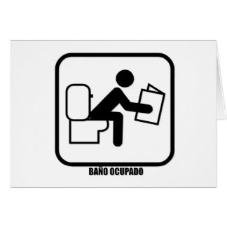 Baño Ocupado
