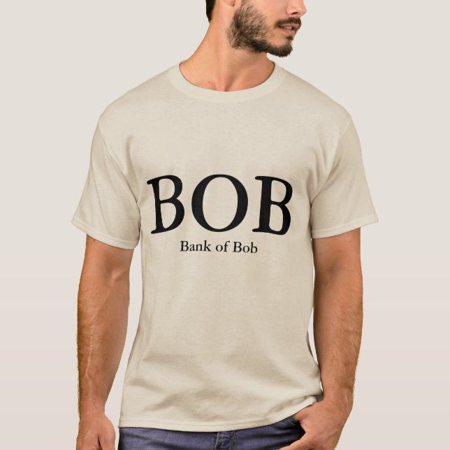 Banque de BOB de T-shirt de coutume de Bob (Devant)