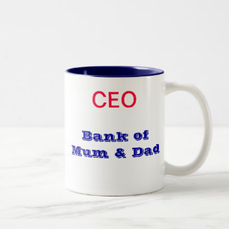 Banque de tasse de maman et de papa - Président