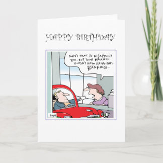 Banque directe - carte d'anniversaire