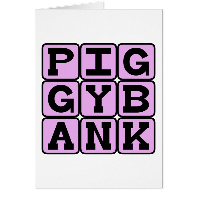 Banque Piggy, Détenteur De Pièce (Devant)