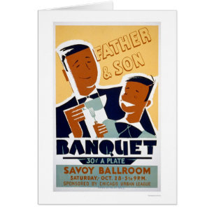 Banquet de fils de père WPA 1940