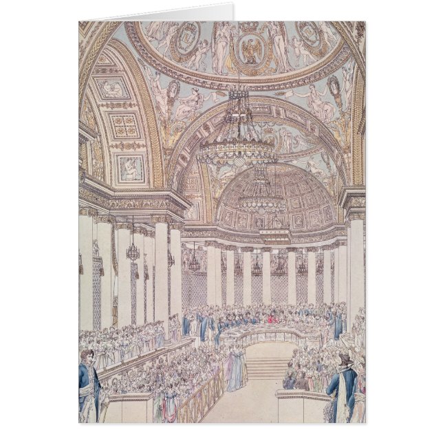 Banquet impérial dans le salon grand (Devant)