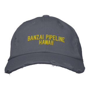 Banzai Pipeline Hawaii Casquette de baseball brodé