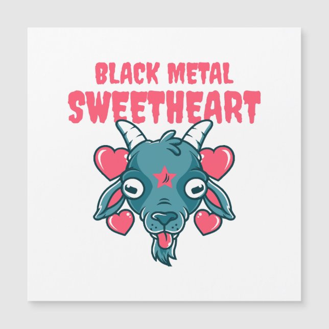 Baphomet tête de chèvre mignon (Devant)