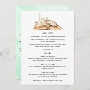 Baptême floral ou menu baptême