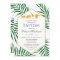 Baptême Jungle Safari Invitation