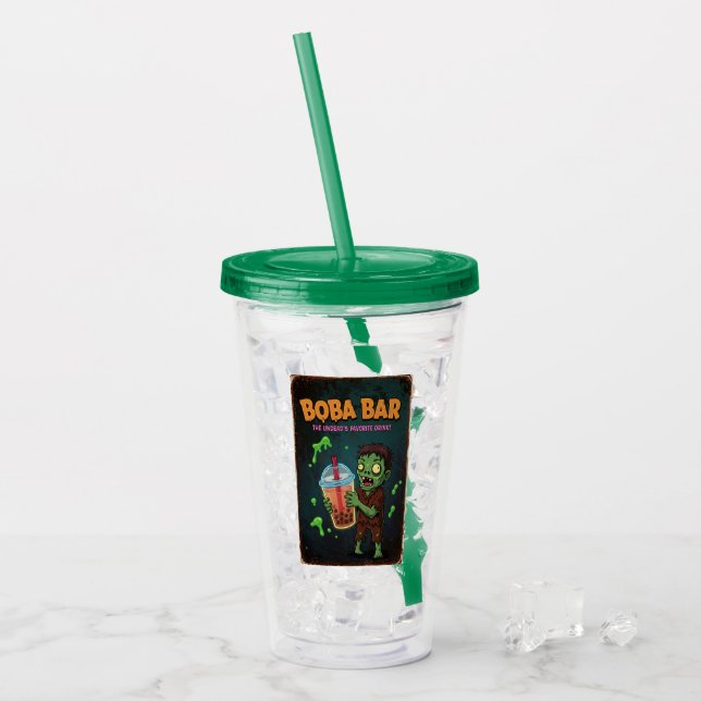 Bar à Boba – Le gobelet en acrylique préféré des m (Devant glace)