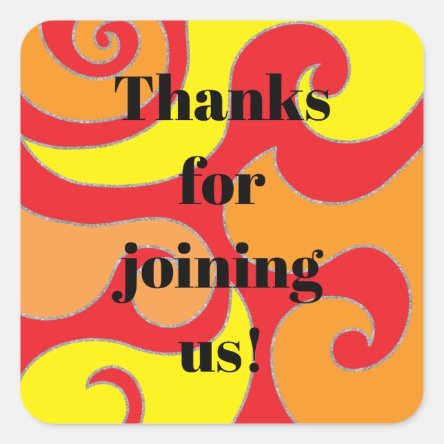 Bar Bat mitzvah des années 60's Style Stickers Car (Devant)