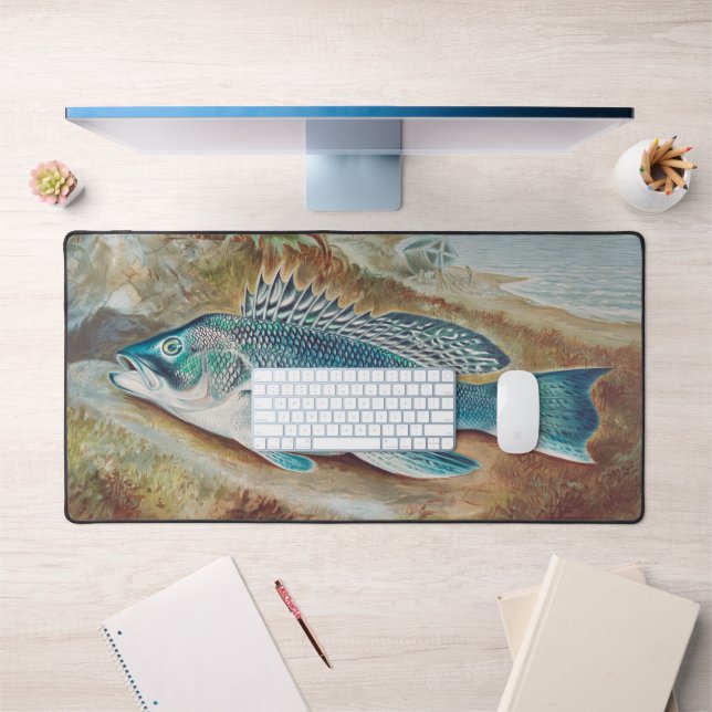 Bar commun par S.A. Kilbourne, Poisson Vintage (Bureau 1)