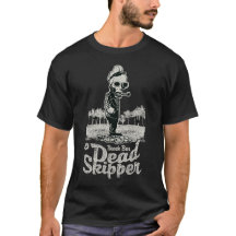 Bar de plage T-shirt Dead Skipper - Amusement Trop