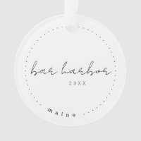 Bar Harbour Maine ME Travel États-Unis Simple