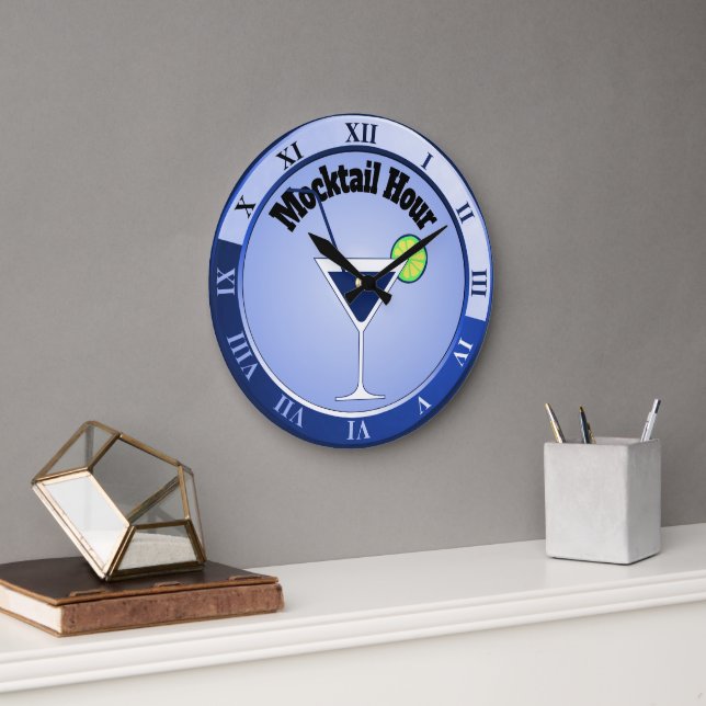 Bar Horloge Bleue Mocktail Hour (Bureau)