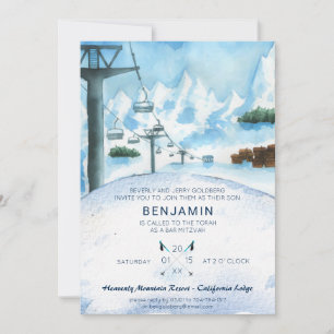 Bar Mitzvah Ski de Montagne en Hiver
