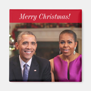 Barack et Michelle 2014WA - Magnet