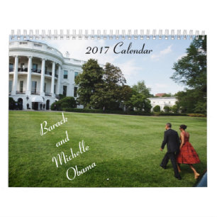 Barack et Michelle 2017 - calendrier