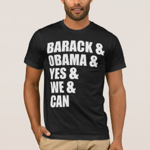 Barack et Obama et oui et nous et peuvent T-shirt