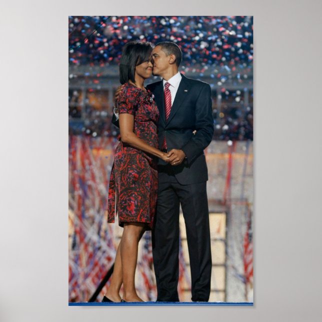 BARACK & MICHELLE OBAMA POSTER (Devant)