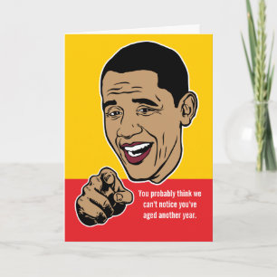 Barack Obama a personnalisé la carte