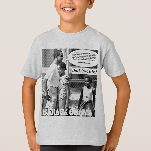 BARACK OBAMA BADINE LE T-SHIRT (Devant)