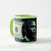 Barack Obama : Bill Mug à 100 dollars (Devant gauche)