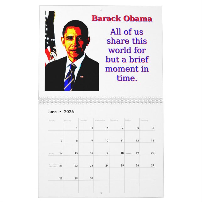 Barack Obama cite le calendrier (Jun 2026)