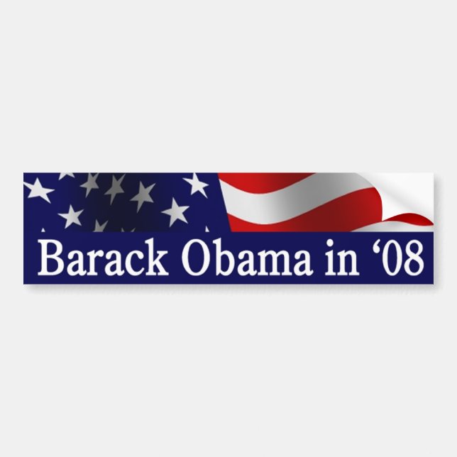 Barack Obama dans Bumper Sticker en 2008 (Devant)