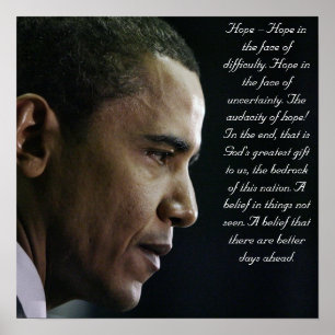 Barack Obama Hope Poster