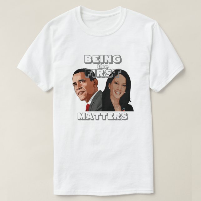 Barack Obama Kamala Harris T-shirt (Design devant)