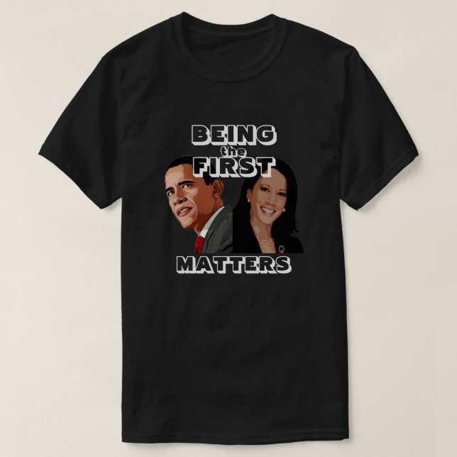 Barack Obama Kamala Harris T-shirt (Design devant)