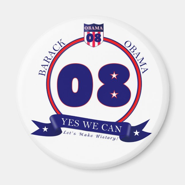 Barack Obama Magnet (Devant)
