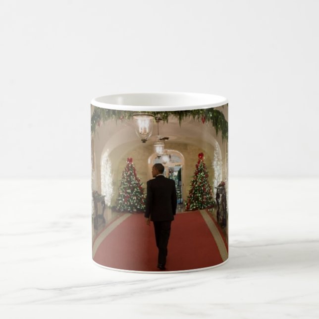 Barack Obama Noël - Mug (Centre)