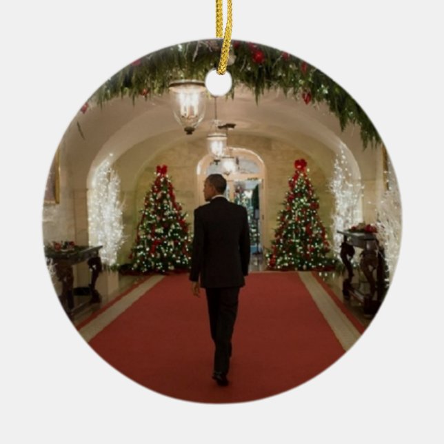 Barack Obama Noël - Ornement (Devant)