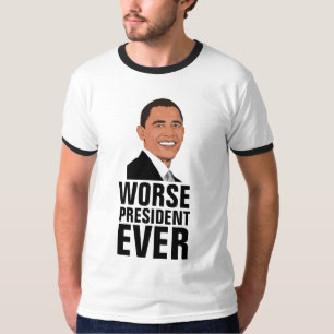 BARACK OBAMA, Pire T-shirts du président