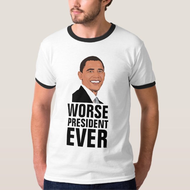 BARACK OBAMA, Pire T-shirts du président (Devant)