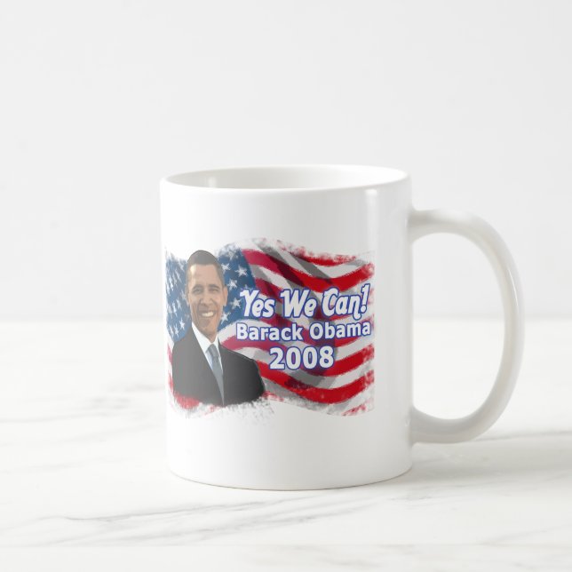 Barack Obama pour le Président Mug (Droite)