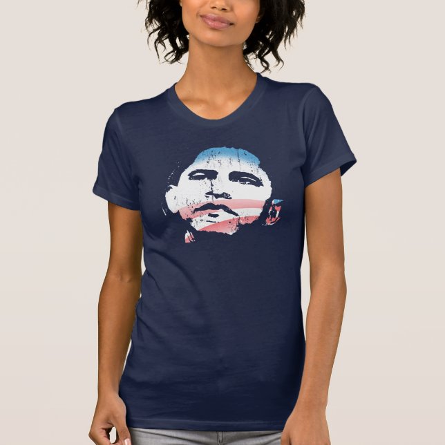 Barack Obama pour le T-shirt d'espoir (Devant)