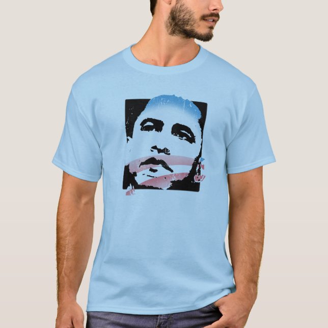 Barack Obama pour le T-shirt d'espoir (Devant)