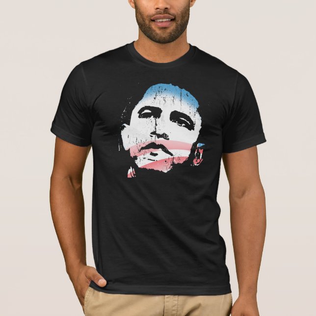 Barack Obama pour le T-shirt d'espoir (Devant)