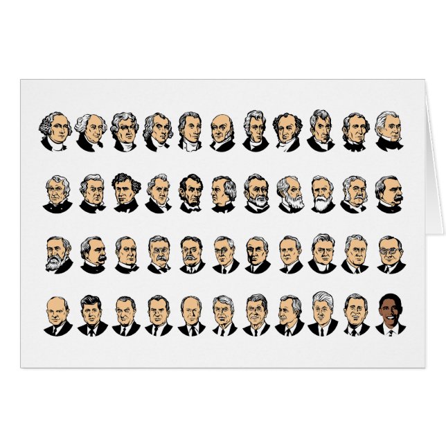Barack Obama - Présidents des États-Unis (Devant horizontal)