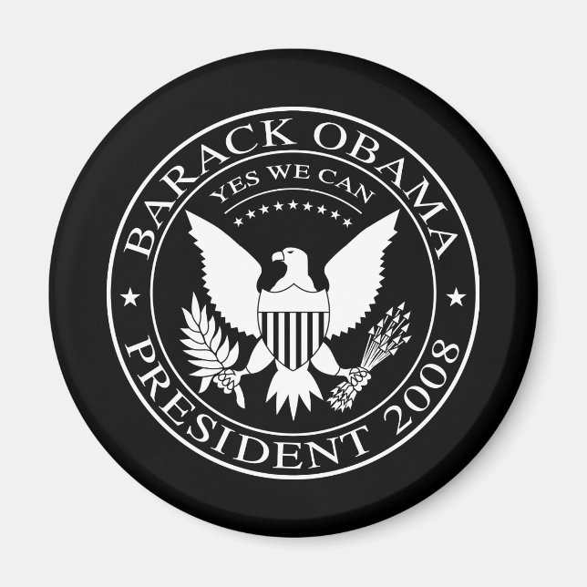 Barack Obama Sceau présidentiel 2008 Magnet (Devant)