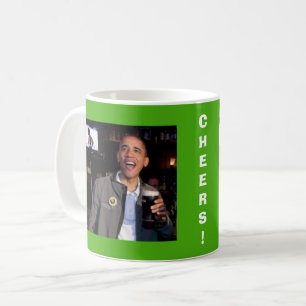 Barack Obama St. Patrick's Day Toast Mug