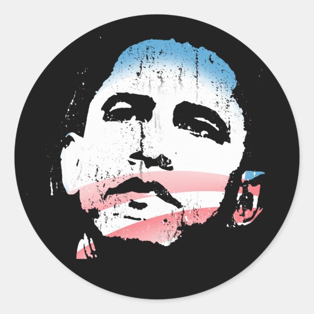 Barack Obama Sticker (Devant)