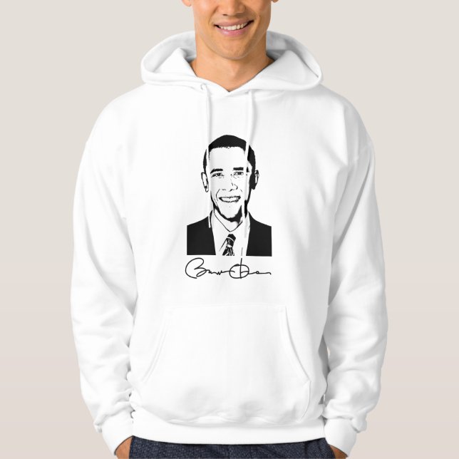 Barack Obama - sweat - shirt à capuche adulte (Devant)