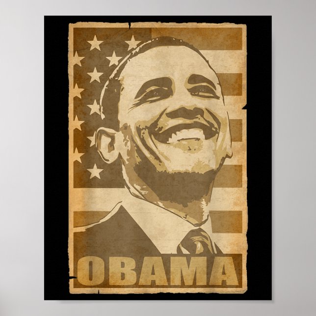 Barack Obama Torn Poster (Devant)