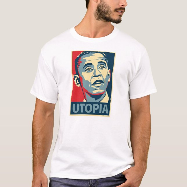 Barack Obama - Utopie : T-shirt d'OHP (Devant)
